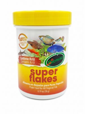 Aquarium Tropical Fish Food -BIOMAA Super Flakes 0.70oz (20g)