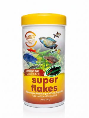 Aquarium Tropical Fish Food -BIOMAA Super Flakes 1.41oz (40g)