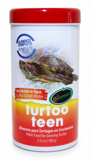 Aquatic Turtle Food BIOMAA TURTOO TEEN 3.52oz (100g) - Container