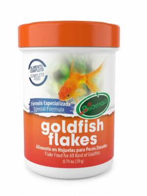 Flakes Food GOLDFISH & ALL HERBIVORE TROPICAL FISH - BIOMAA 0.70oz 20g