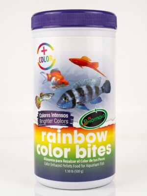 Pellet Food for Fresh water Fish - BIOMAA RAINBOW COLOR BITES 1.10 lb 500g